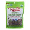 Tender & True Organic Chicken Jerky Dog Treats - Case of 10 - 4 OZ