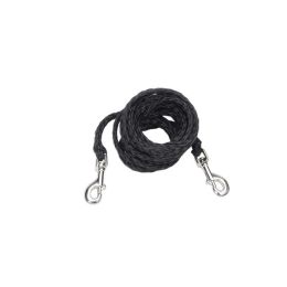 Coastal Poly Big Dog Tie Out Black 3-8 in x 20 ft