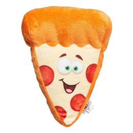 Spot Fun Food Dog Toy Pizza Multi-Color 6.5 in Medium