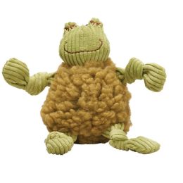 Hugglehounds Dog Fleece Flufferknot Fiona Frog Small