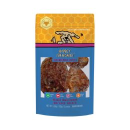 Honey IM Home Dog Natural Honey Coated Buffalo Treats Tremenda Discs 3 Count