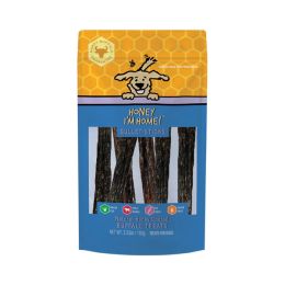 Honey IM Home Dog Natural Honey Coated Buffalo Treats Gullet Sticks 3.53Oz